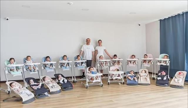 24岁俄罗斯女子已有21个娃，称想要和丈夫生105个孩子